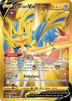 Zacian-V 211/202 NM (ITA)