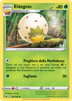 Eldegoss 021/202 Reverse NM (ITA)
