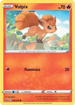 Vulpix 022/202 NM (ITA)