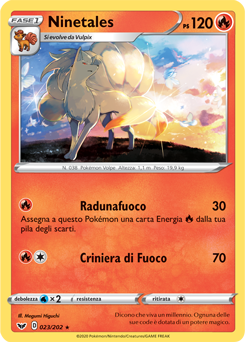 Ninetales 023/202 NM (ITA)