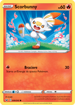 Scorbunny 030/202 NM (ITA)