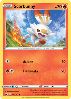 Scorbunny 031/202 NM (ITA)