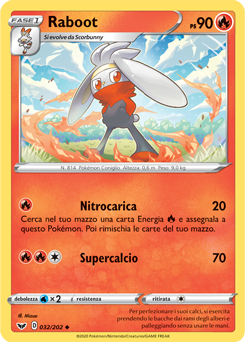 Raboot 032/202 Reverse NM (ITA)