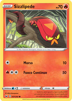 Sizzlipede 037/202 NM (ITA)