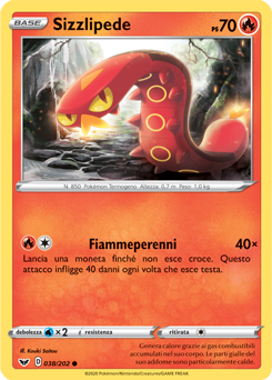 Sizzlipede 038/202 NM (ITA)