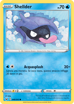 Shellder 040/202 Reverse NM (ITA)