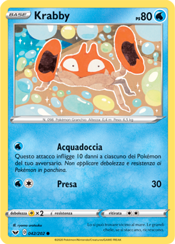 Krabby 042/202 NM (ITA)