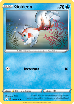 Goldeen 045/202 Reverse NM (ITA)
