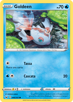 Goldeen 046/202 Reverse NM (ITA)