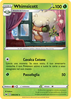 Whimsicott 006/202 NM (ITA)