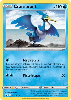 Cramorant 062/202 NM (ITA)
