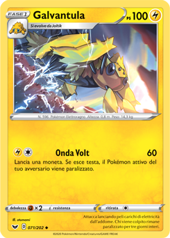 Galvantula 071/202 Reverse NM (ITA)