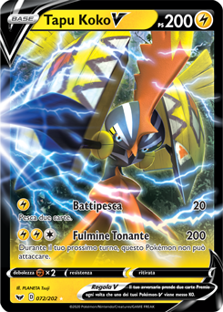 Tapu Koko-V 072/202 NM (ITA)