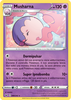 Musharna 088/202 NM (ITA)