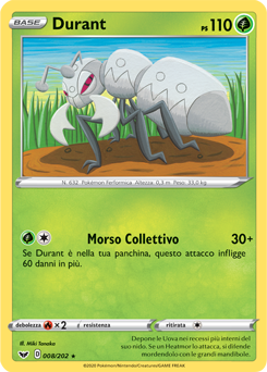 Durant 008/202 Reverse NM (ITA)