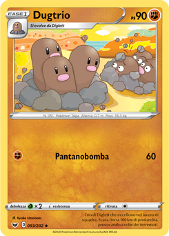 Dugtrio 093/202 NM (ITA)