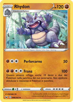 Rhydon 098/202 NM (ITA)