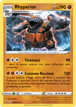 Rhyperior 099/202 NM (ITA)