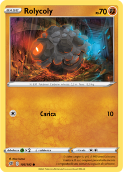 Rolycoly 105/192 NM (ITA)