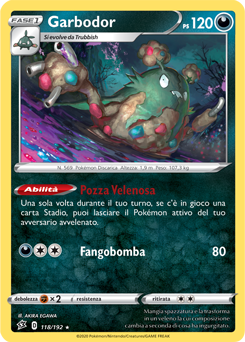Garbodor 118/192 NM (ITA)