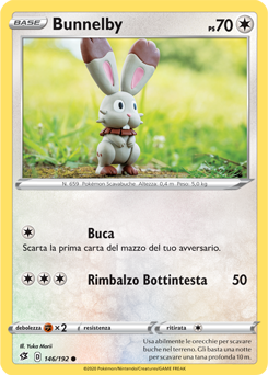 Bunnelby 146/192 Reverse NM (ITA)