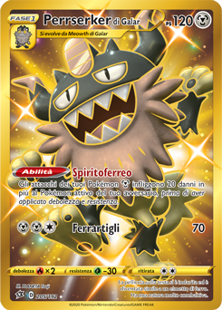 Perrserker di Galar 205/192 NM (ITA)