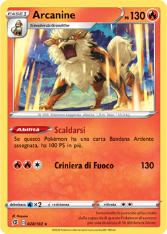 Arcanine 028/192 NM (ITA)