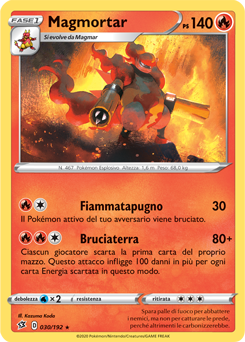 Magmortar 030/192 Reverse NM (ITA)