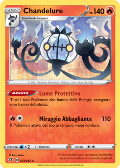 Chandelure 033/192 NM (ITA)