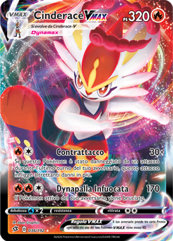 Cinderace-VMAX 036/192 NM (ITA)