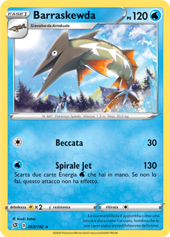 Barraskewda 053/192 Reverse NM (ITA)