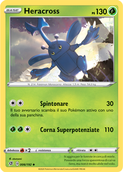 Heracross 006/192 Reverse NM (ITA)