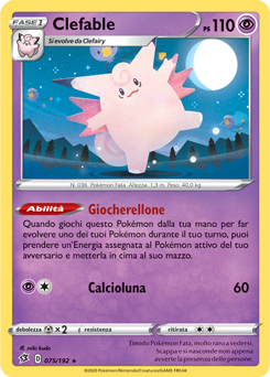 Clefable 075/192 NM (ITA)