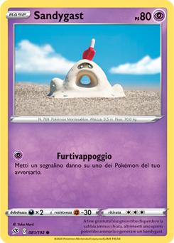 Sandygast 081/192 NM (ITA)