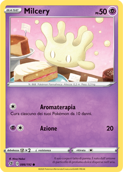 Milcery 086/192 Reverse NM (ITA)