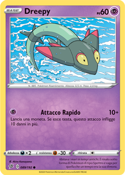Dreepy 089/192 NM (ITA)