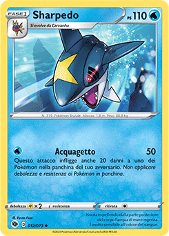 Sharpedo 012/073 Reverse NM (ITA)