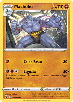 Machoke 025/073 Reverse NM (ITA)