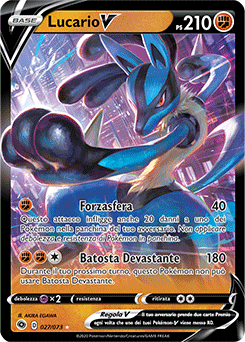 Lucario-V 027/073 NM (ITA)