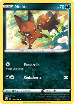 Nickit 046/073 Reverse NM (ITA)