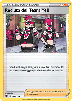 Recluta del Team Yell 067/073 NM (ITA)