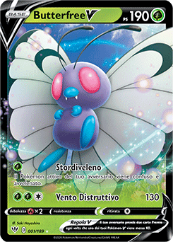Butterfree-V 001/189 NM (ITA)