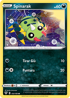 Spinarak 102/189 NM (ITA)