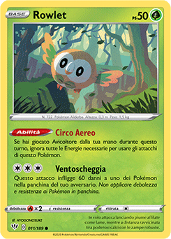 Rowlet 011/189 NM (ITA)