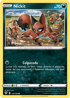 Nickit 112/189 NM (ITA)