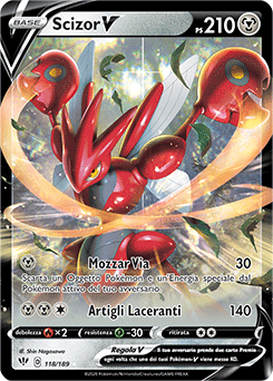 Scizor-V 118/189 NM (ITA)