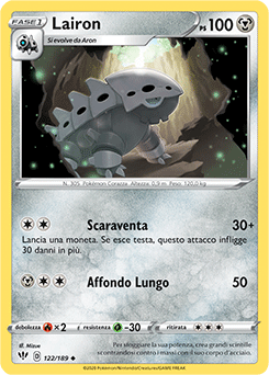 Lairon 122/189 Reverse NM (ITA)