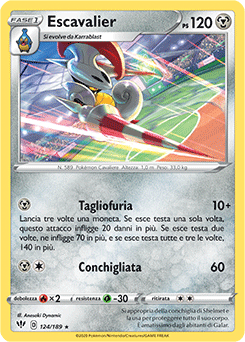 Escavalier 124/189 Reverse NM (ITA)