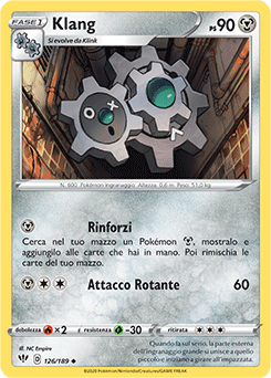 Klang 126/189 Reverse NM (ITA)