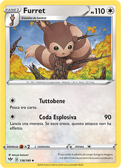 Furret 136/189 Reverse NM (ITA)